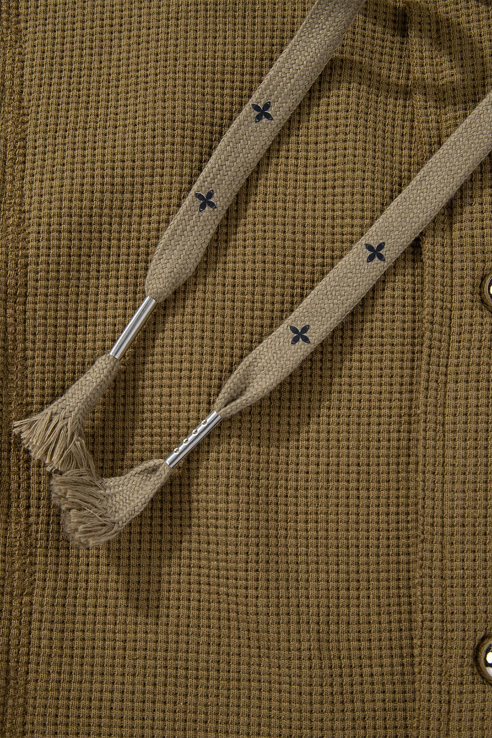 Quilted Patchwork Hooded Jacket