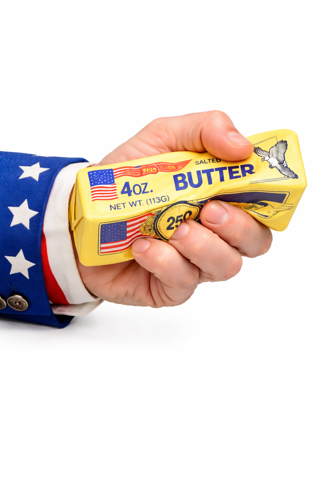 USA Patriotic Butter Squishy Toy - 2 Options - Shipping 5/24