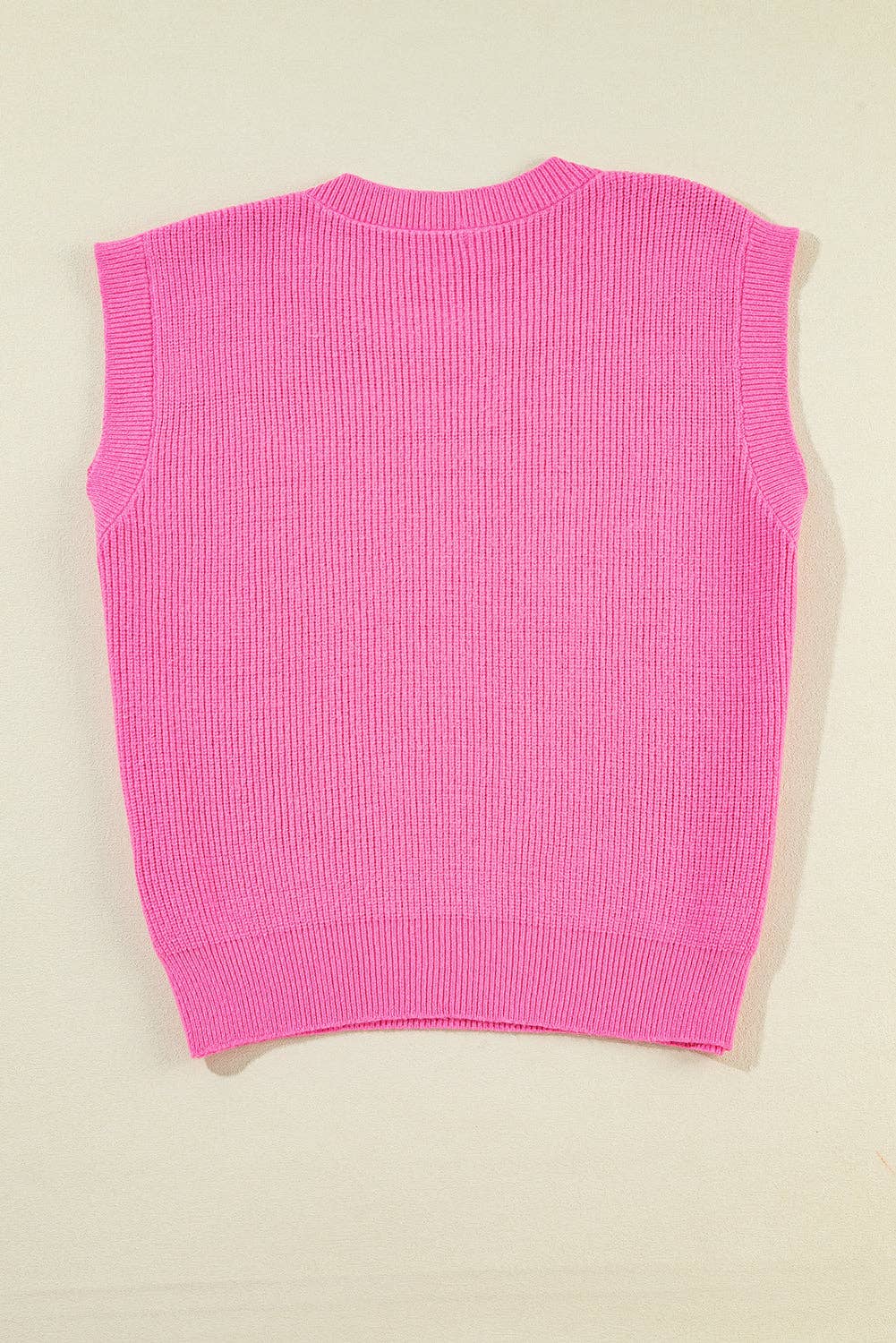 USA Flag Sequin Sweater Tank