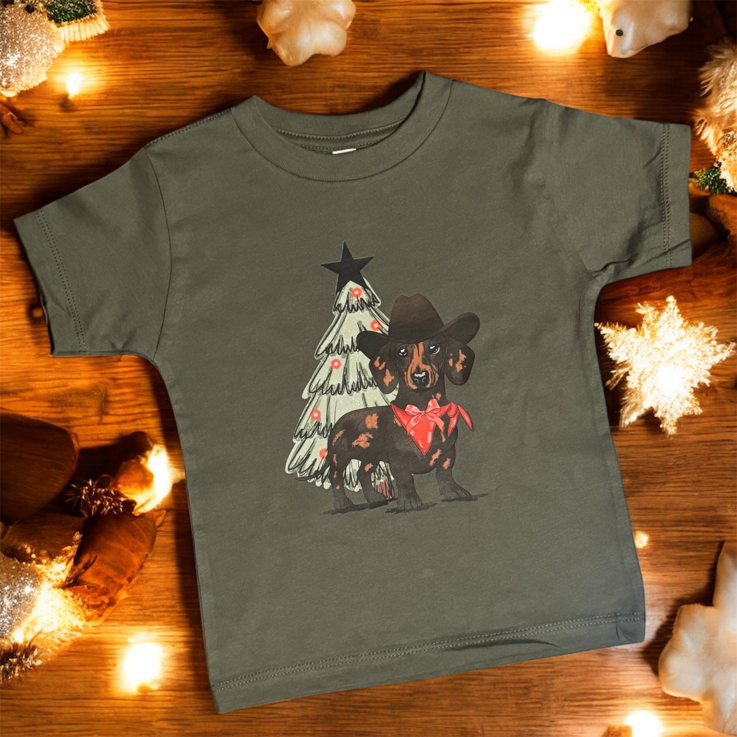 Dashin' with the Dachshund Tee