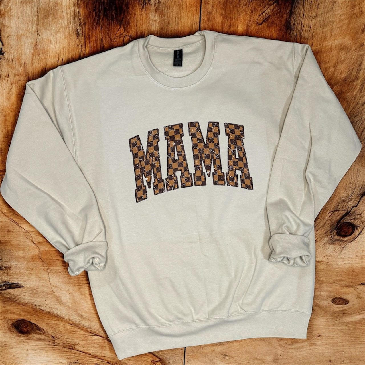 LV Checkered "MAMA" Sweatshirt