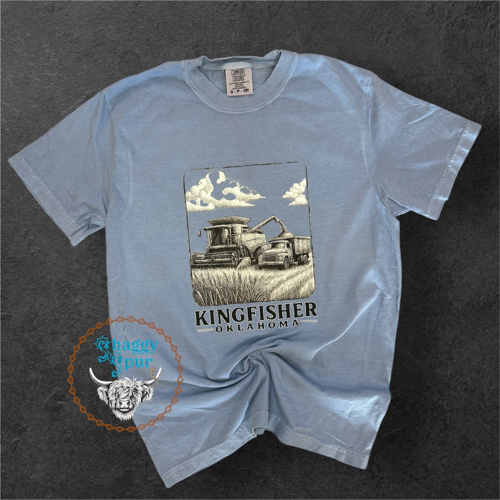 Kingfisher, OK Combine Tee
