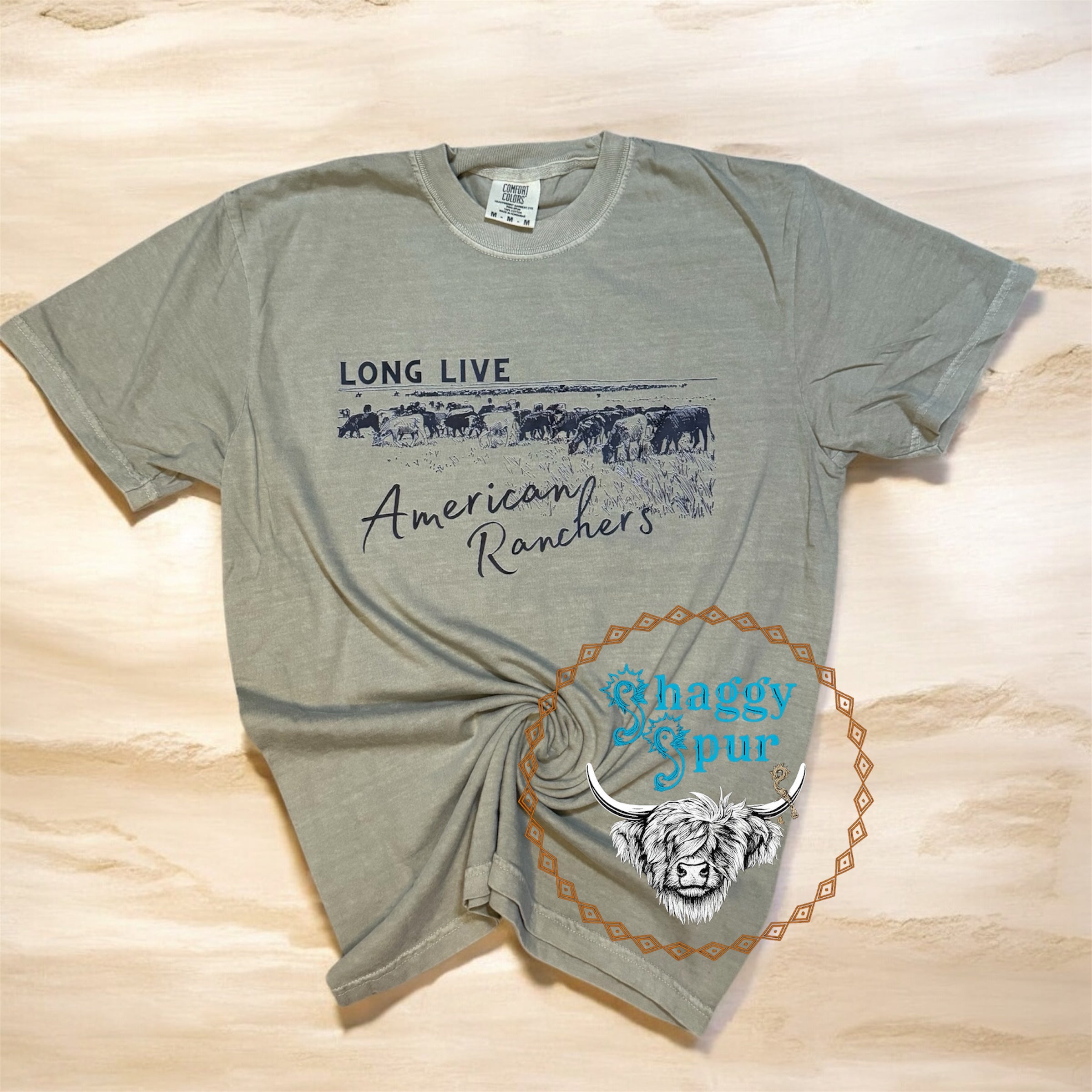 Long Live American Ranchers Tee