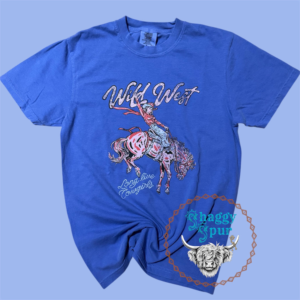 Wild West - Long Live Cowgirls Tee
