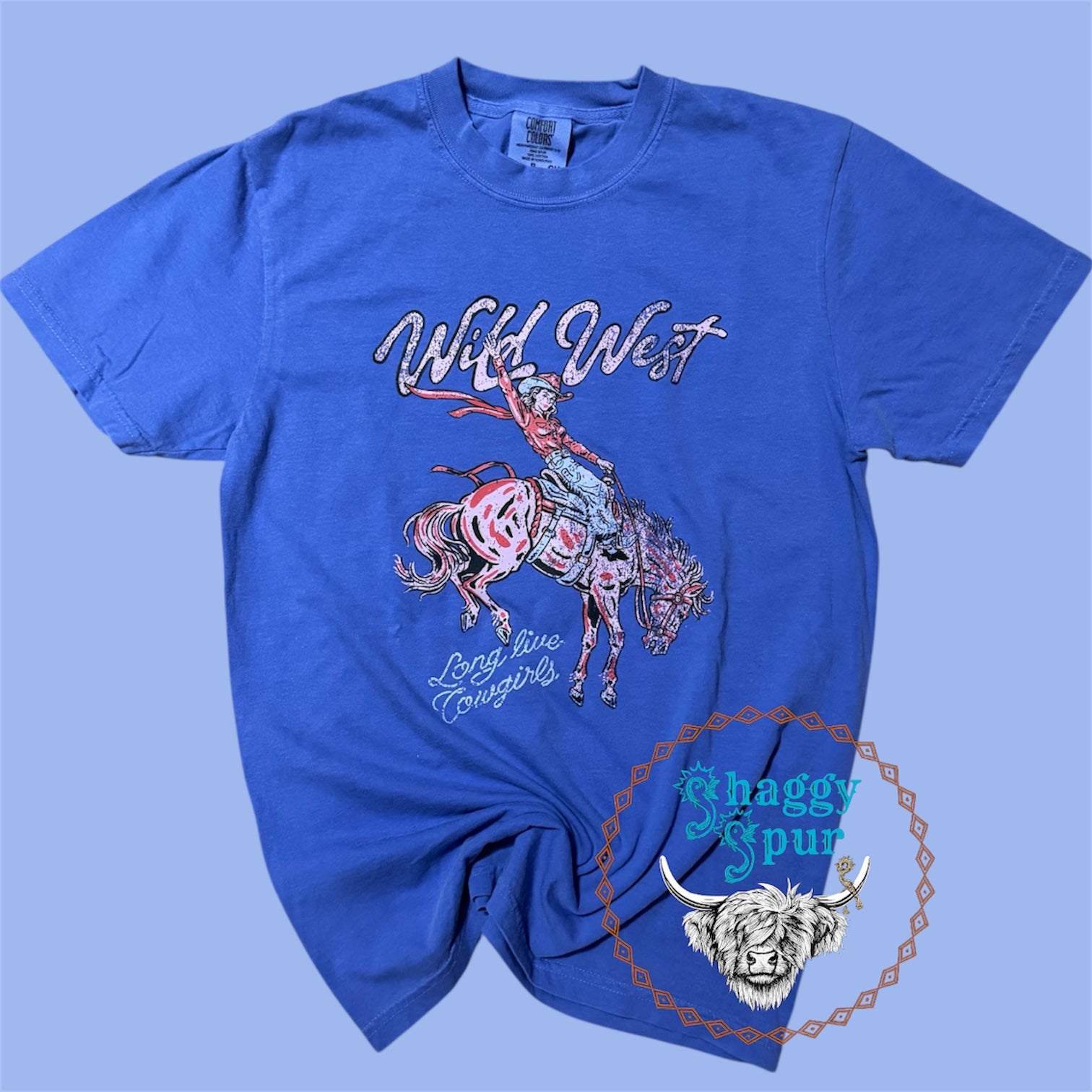 Wild West - Long Live Cowgirls Tee