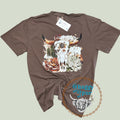 Fall Florals & Horns Tee